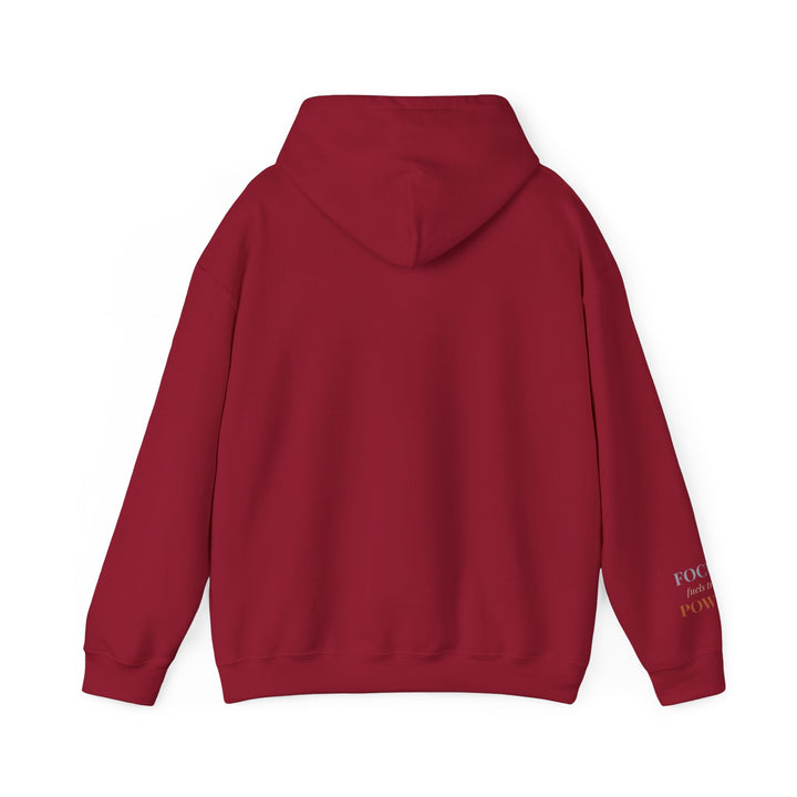 Focus Fuels True Power – Tiger | Empowered & Bold Series | Unisex Heavy Blend™ Hooded Sweatshirt | Eco-Friendly Apparel