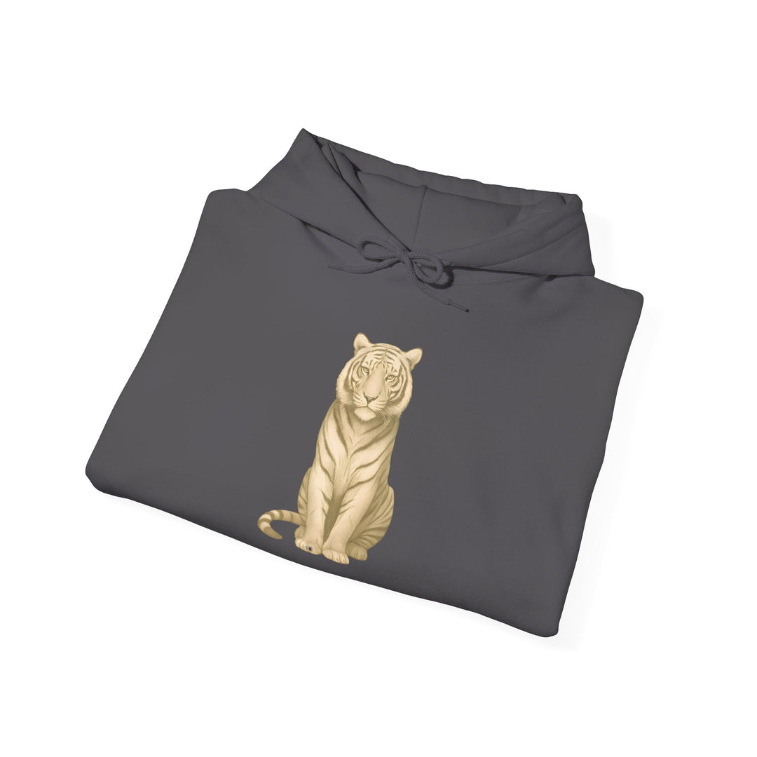 Focus Fuels True Power – Tiger | Empowered & Bold Series | Unisex Heavy Blend™ Hooded Sweatshirt | Eco-Friendly Apparel