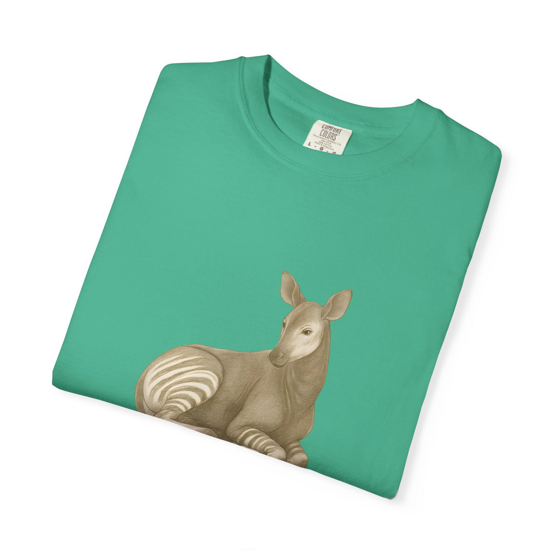 Returning to Center – Okapi | Calm & Centered | Sketch Series by Pure Perspective | Eco Friendly Graphic Tee