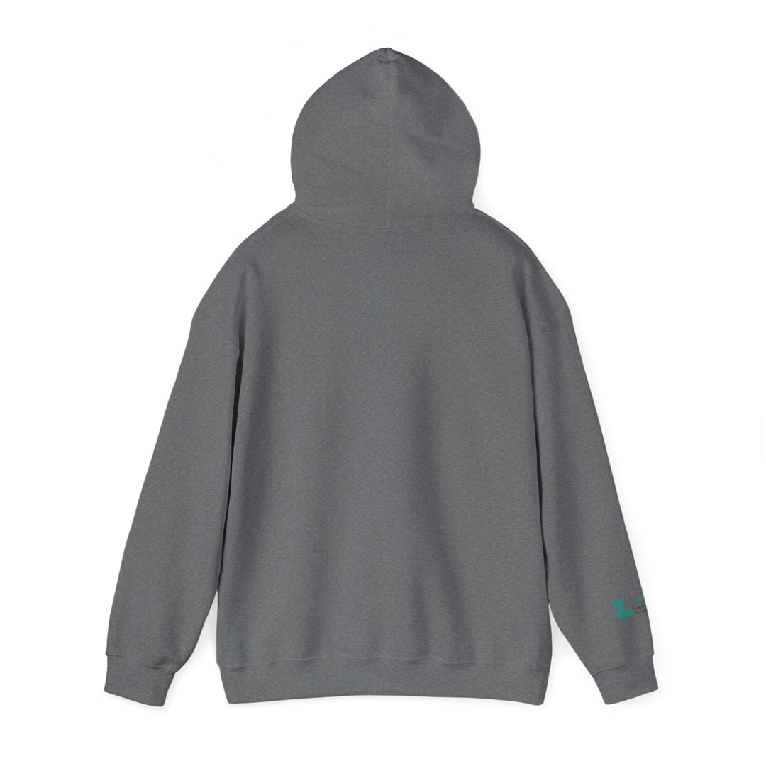 Lighten Up – Golden Snub-Nosed Monkey | Empowered & Bold Series | Unisex Heavy Blend™ Hooded Sweatshirt | Eco-Friendly Apparel