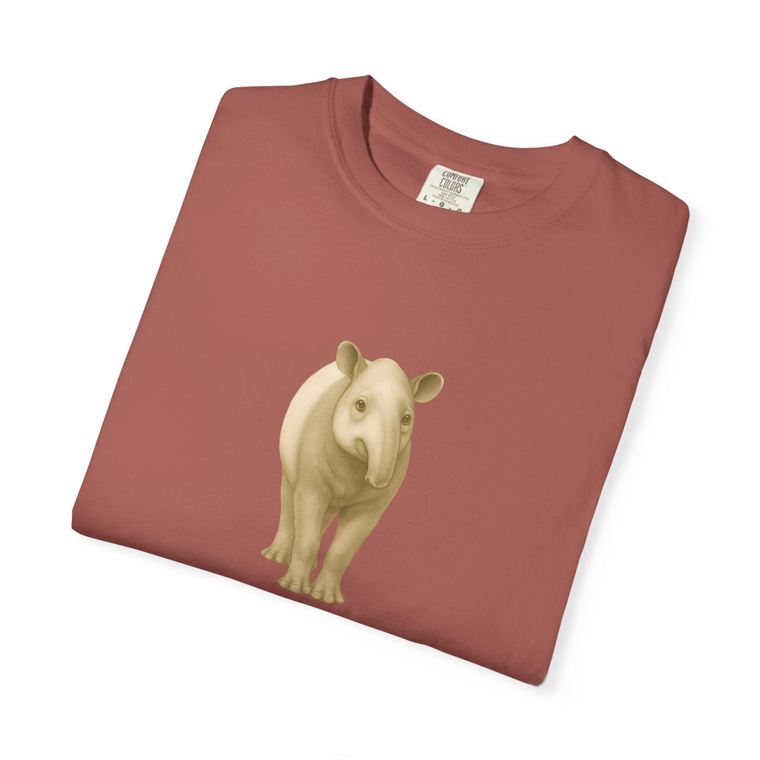Gentle By Design – Tapir | Grounded & Gentle | Sketch Series by Pure Perspective | Eco Friendly Graphic Tee