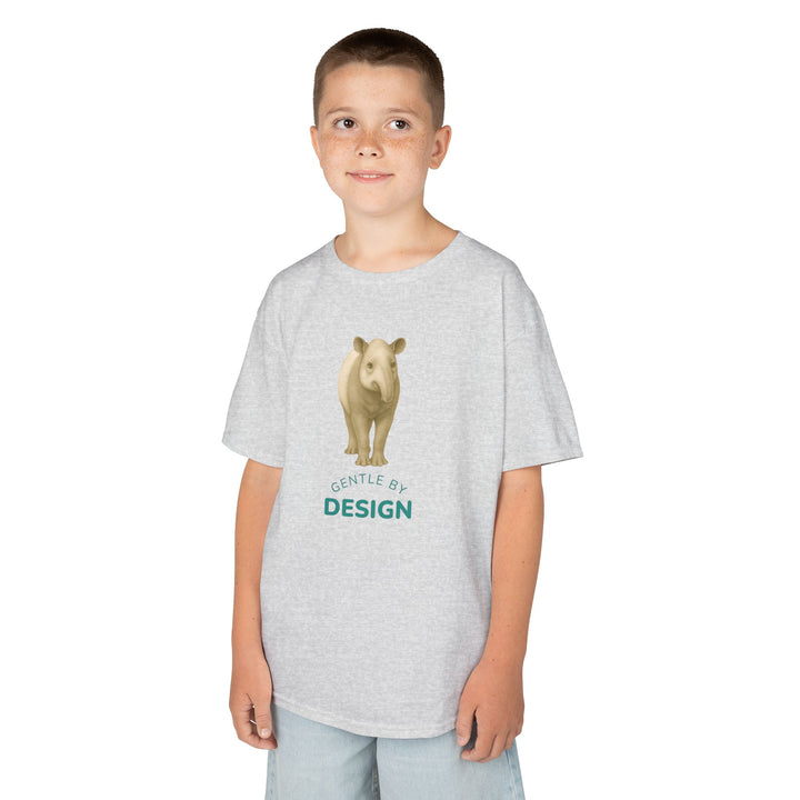 Kids Tapir Tee | "Gentle by Design" | Sketch Design | Eco-Conscious | Grounded & Gentle