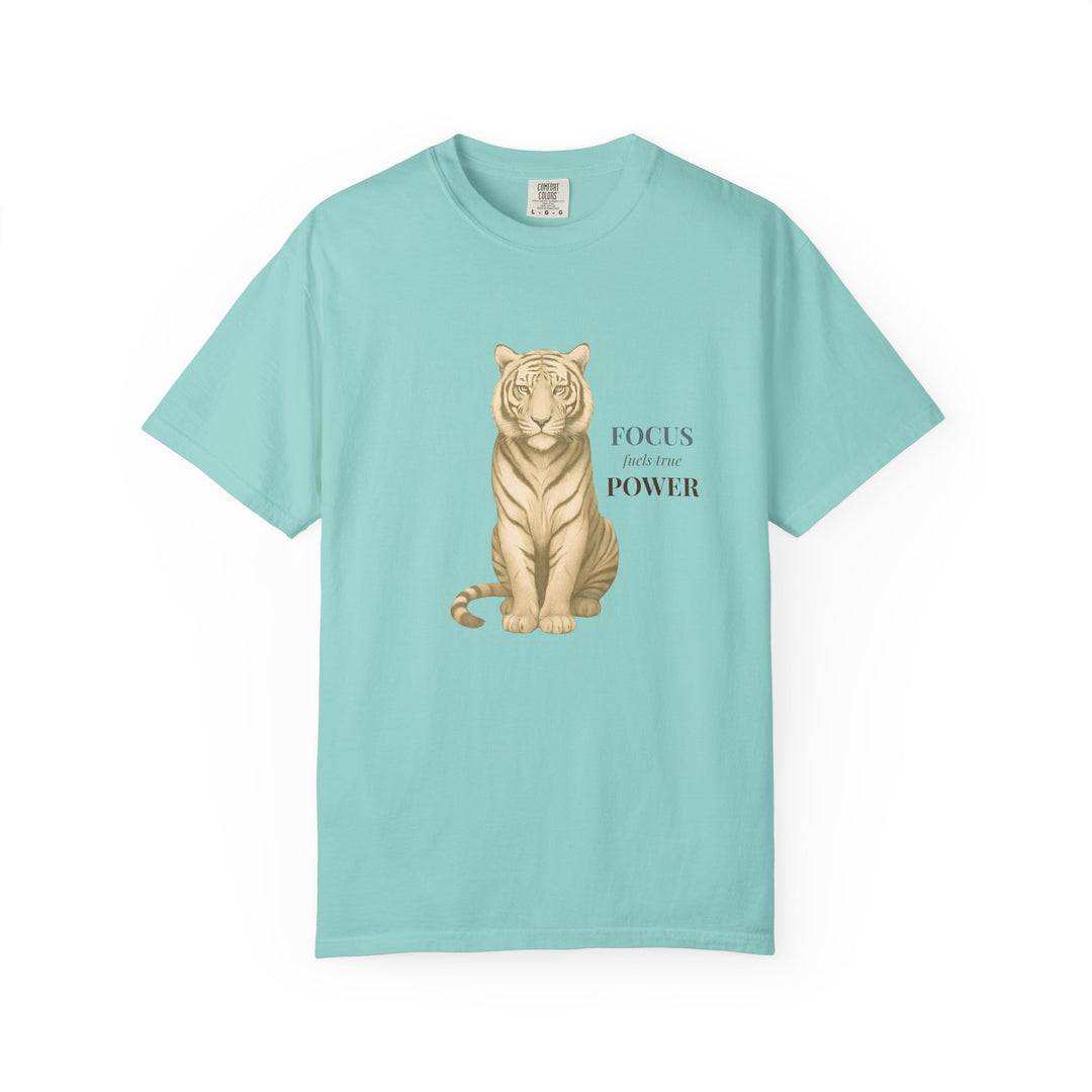 Force fuels true Power – Tiger | Empowered & Bold | Sketch Series by Pure Perspective | Eco Friendly Graphic Tee