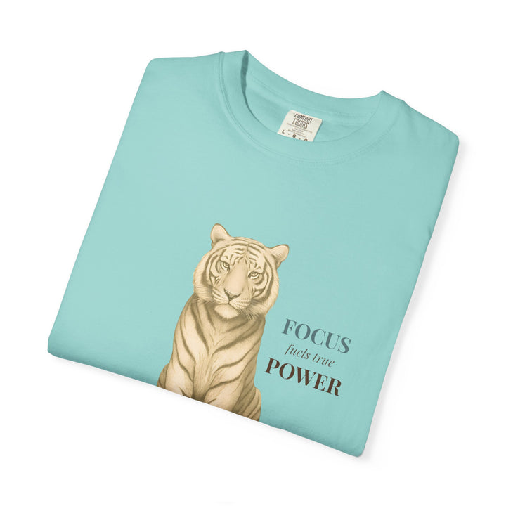 Force fuels true Power – Tiger | Empowered & Bold | Sketch Series by Pure Perspective | Eco Friendly Graphic Tee
