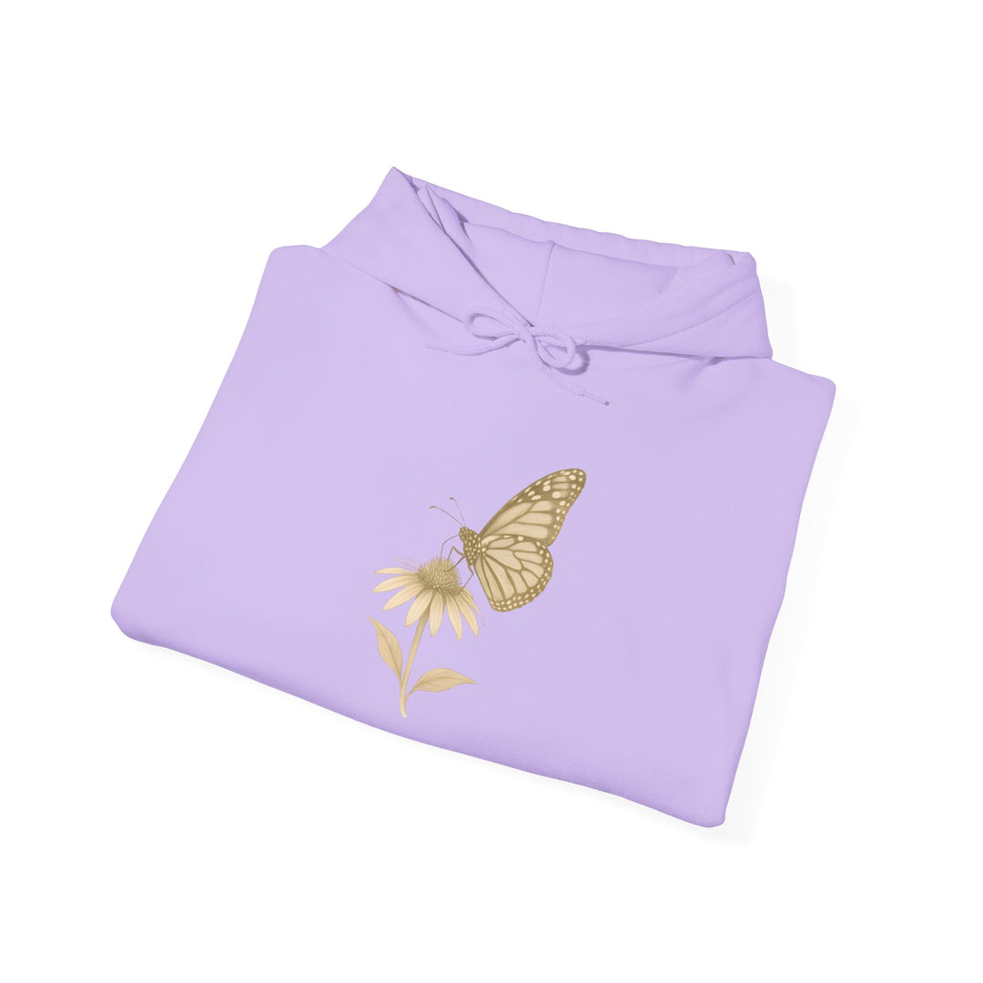 Healing is not Linear – Monarch Butterfly Edition | Hopeful & Healing Series | Unisex Heavy Blend™ Hooded Sweatshirt | Eco-Friendly Apparel