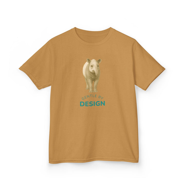 Kids Tapir Tee | "Gentle by Design" | Sketch Design | Eco-Conscious | Grounded & Gentle