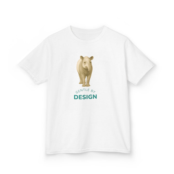 Kids Tapir Tee | "Gentle by Design" | Sketch Design | Eco-Conscious | Grounded & Gentle
