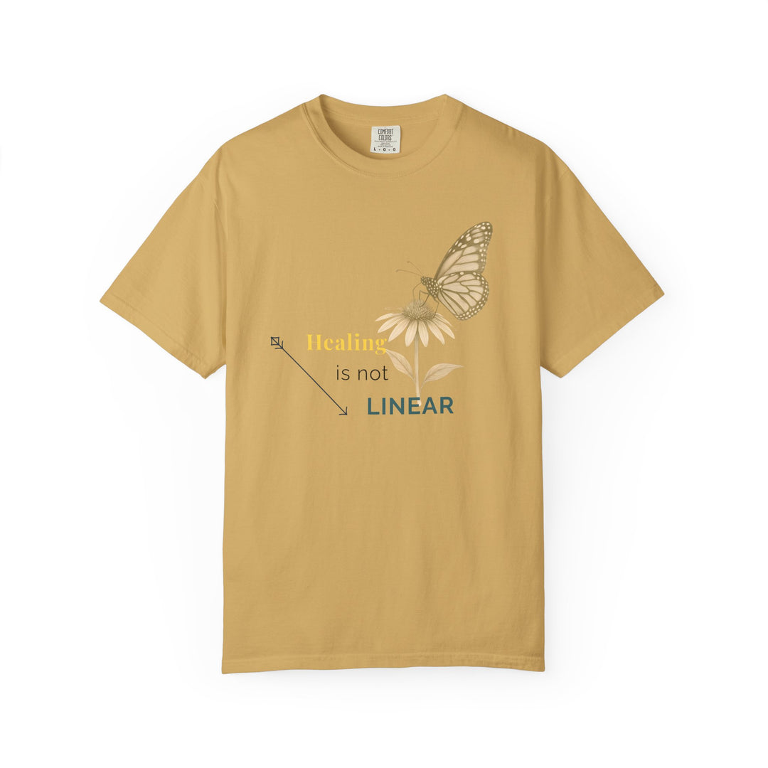 Healing is not Linear – Monarch Butterfly | Hopeful & Healing | Sketch Series by Pure Perspective App | Eco Friendly Graphic Tee
