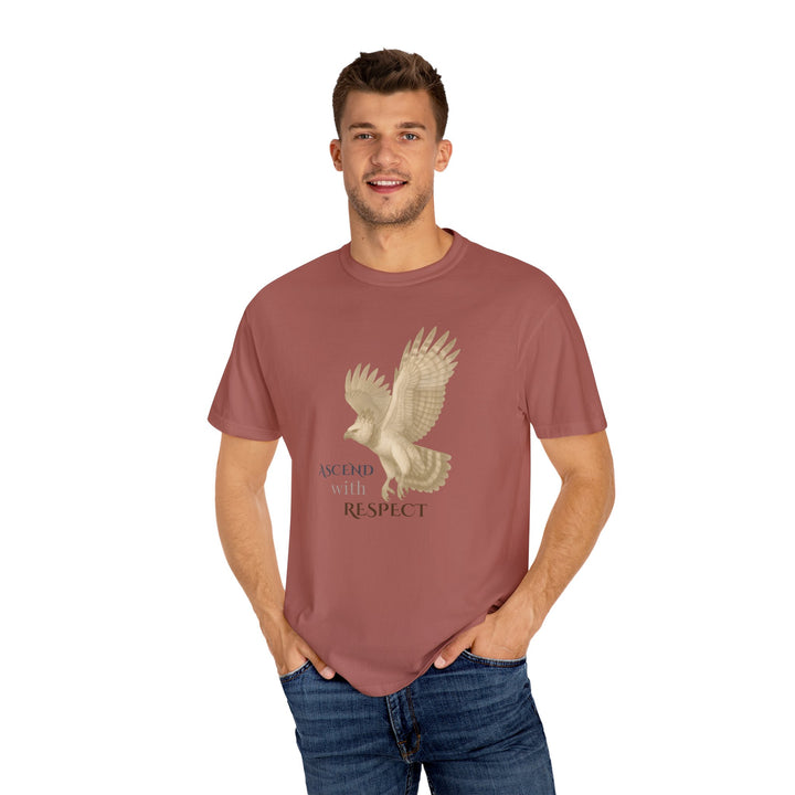 Ascend with Respect – Harpy Eagle | Empowered & Bold | Sketch Series by Pure Perspective | Eco Friendly Graphic Tee