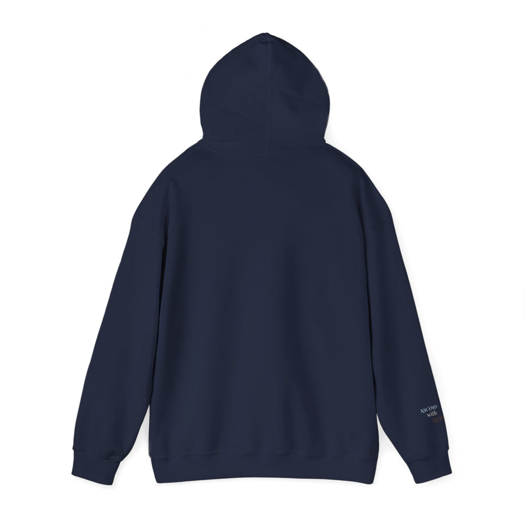 Ascend with Respect – Harpy Eagle | Empowered & Bold Series | Unisex Heavy Blend™ Hooded Sweatshirt | Eco-Friendly Apparel