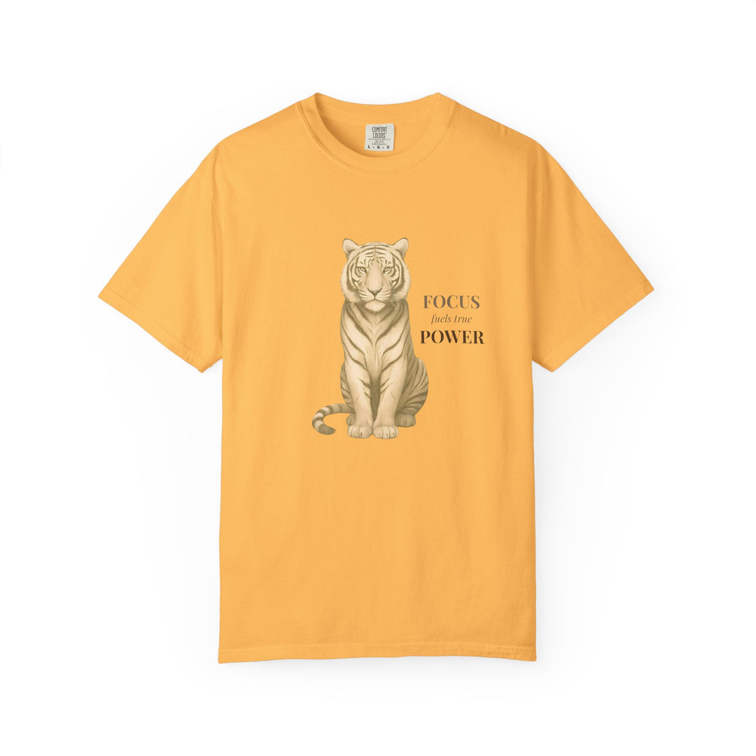 Force fuels true Power – Tiger | Empowered & Bold | Sketch Series by Pure Perspective | Eco Friendly Graphic Tee