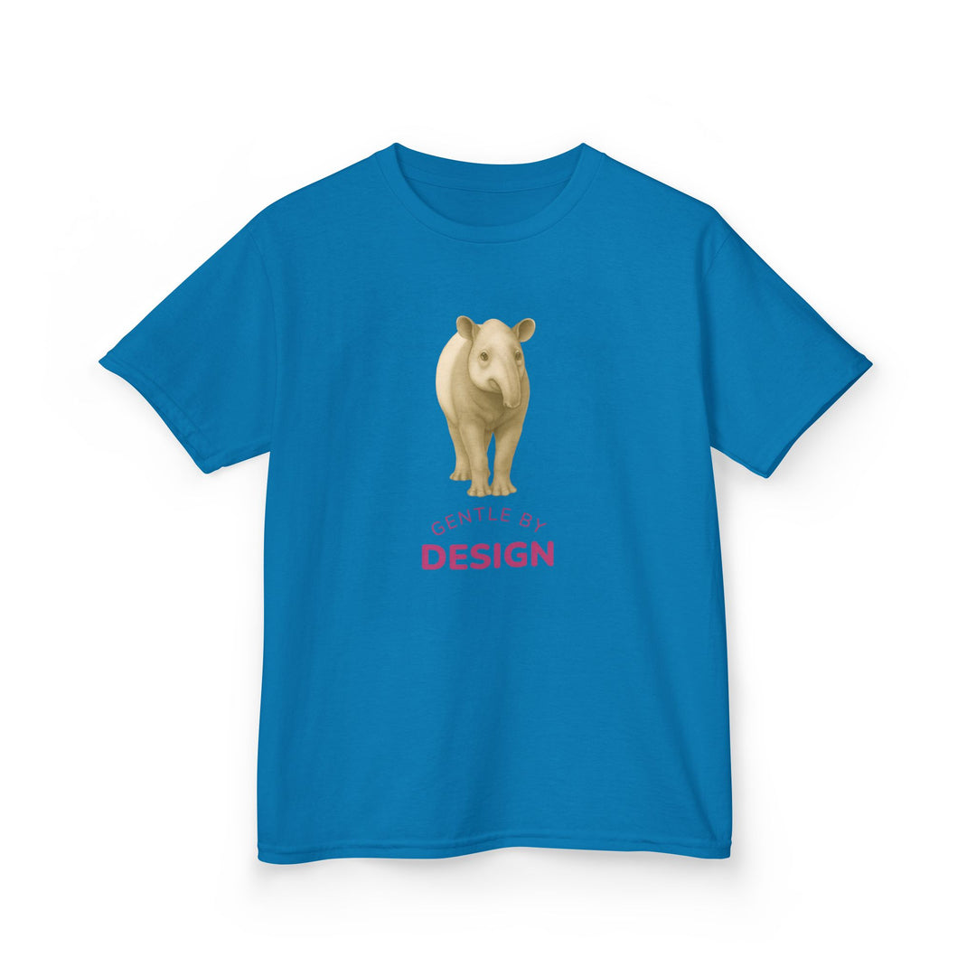Kids Tapir Tee | "Gentle by Design" | Sketch Design | Eco-Conscious | Grounded & Gentle