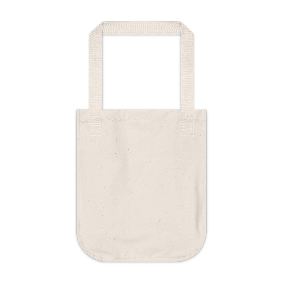Rhino Art Organic Canvas Tote Bag, Eco-Friendly Tote, Funny Gift Bag, Cute Animal Print, Sustainable Shopping Bag