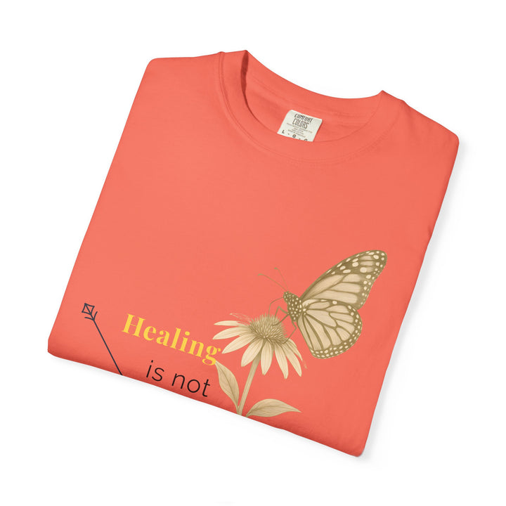 Healing is not Linear – Monarch Butterfly | Hopeful & Healing | Sketch Series by Pure Perspective App | Eco Friendly Graphic Tee