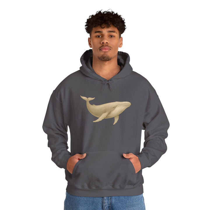 Endure – Blue Whale Edition | Connected & Compassionate Series | Unisex Heavy Blend™ Hooded Sweatshirt | Eco-Friendly Apparel