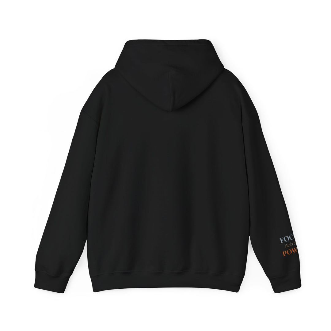 Focus Fuels True Power – Tiger | Empowered & Bold Series | Unisex Heavy Blend™ Hooded Sweatshirt | Eco-Friendly Apparel