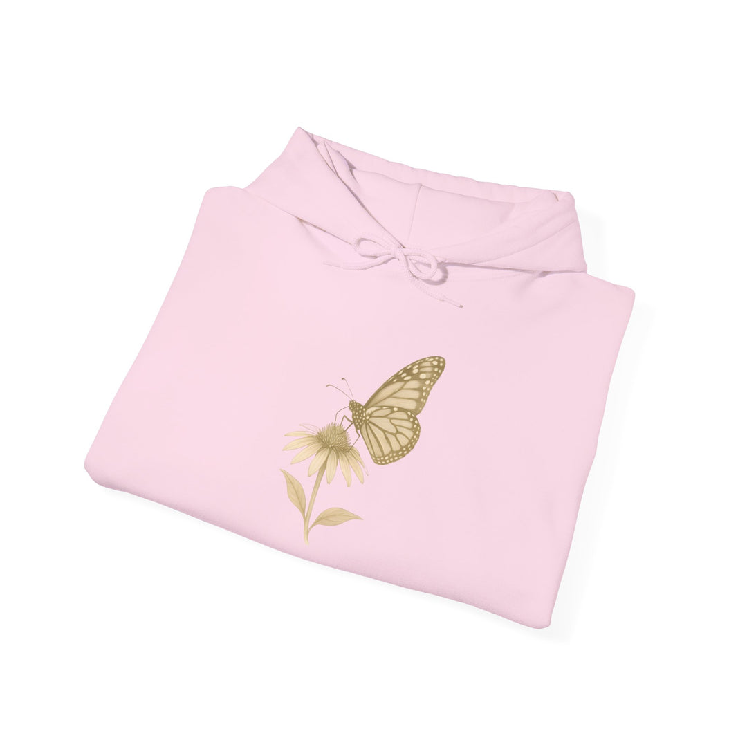 Healing is not Linear – Monarch Butterfly Edition | Hopeful & Healing Series | Unisex Heavy Blend™ Hooded Sweatshirt | Eco-Friendly Apparel