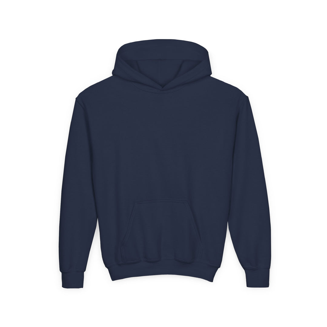 Kids African Wild Dog "Loyalty is Our Compass" Heavy Blend Hoodie | Back Print Design | Empowered & Bold | Inspirational Message