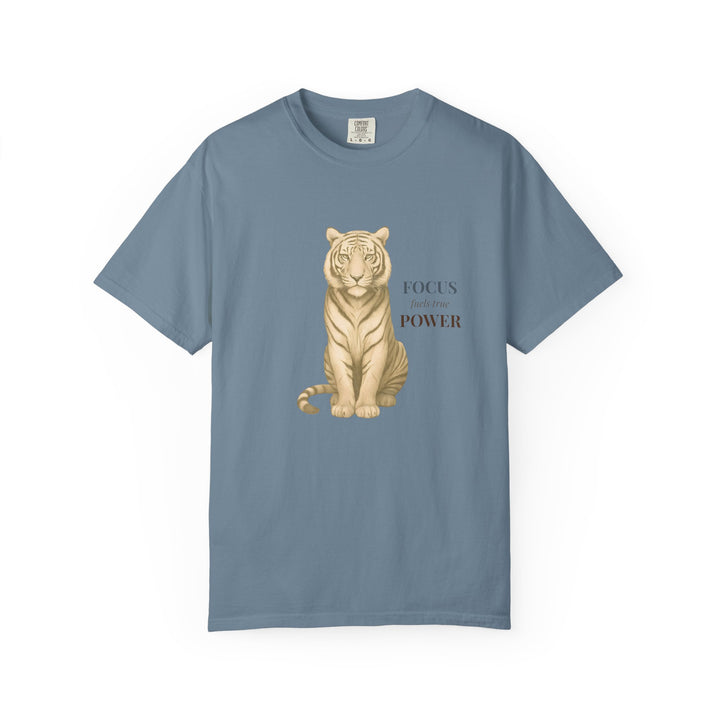 Force fuels true Power – Tiger | Empowered & Bold | Sketch Series by Pure Perspective | Eco Friendly Graphic Tee
