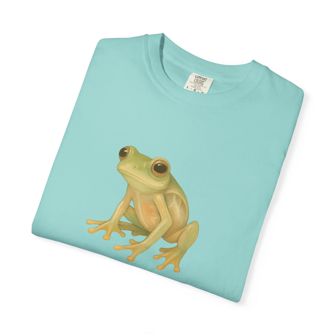 Vulnerability Takes Courage – Glass Frog | Hopeful & Healing | Sketch Series by Pure Perspective App | Eco Friendly Graphic Tee