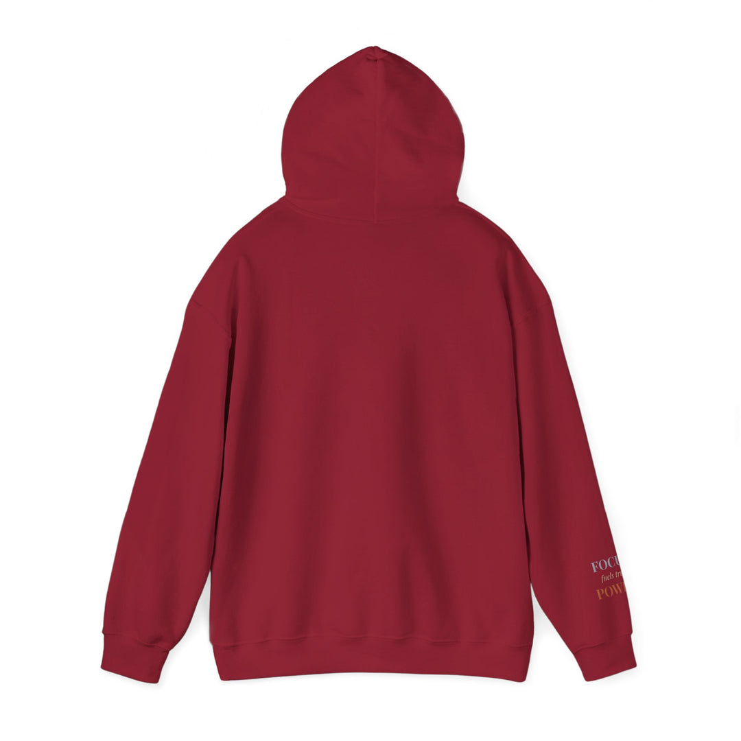 Focus Fuels True Power – Tiger | Empowered & Bold Series | Unisex Heavy Blend™ Hooded Sweatshirt | Eco-Friendly Apparel
