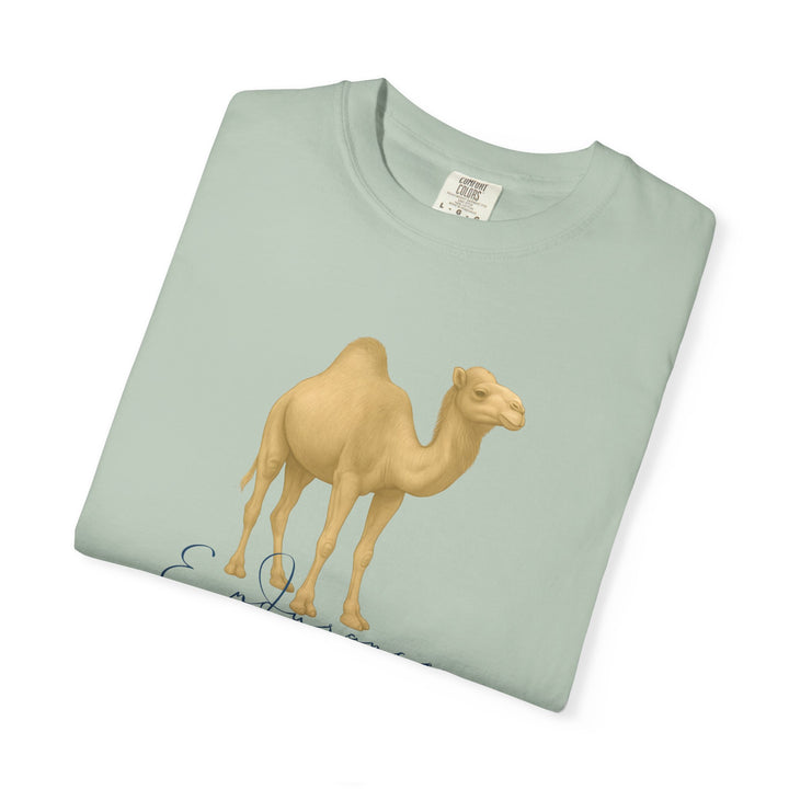 Endurance – Camel Edition | Patient & Peaceful | Sketch Series by Pure Perspective | Eco Friendly Graphic Tee