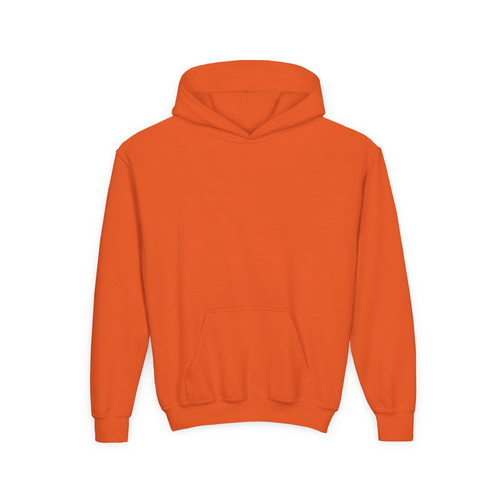 Kids Tree Kangaroo "This View Was Earned" Heavy Blend Hoodie | Back Print Design | Joyful & Playful | Inspirational Message