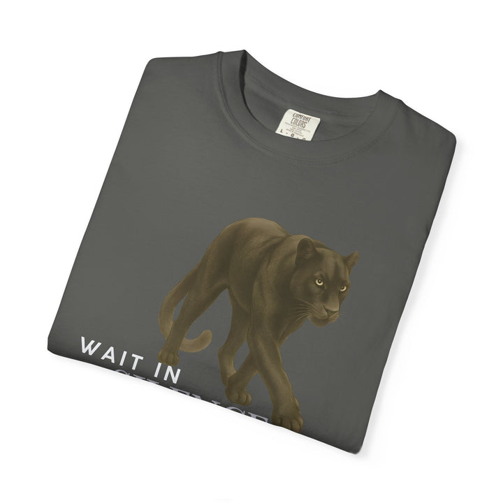 Weight in Silence – Jaguar | Reflective & Wise | Sketch Series by Pure Perspective | Eco Friendly Graphic Tee
