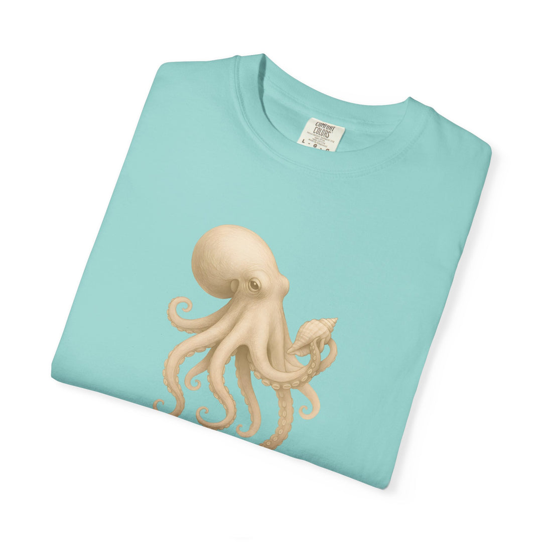 Think In All Directions – Octopus | Joyful & Playful | Sketch Series by Pure Perspective App | Eco Friendly Graphic Tee