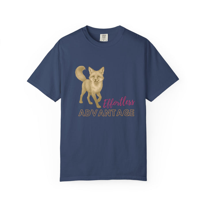 Effortless Advantage – Red Fox | Joyful & Playful | Sketch Series by Pure Perspective App | Eco Friendly Graphic Tee