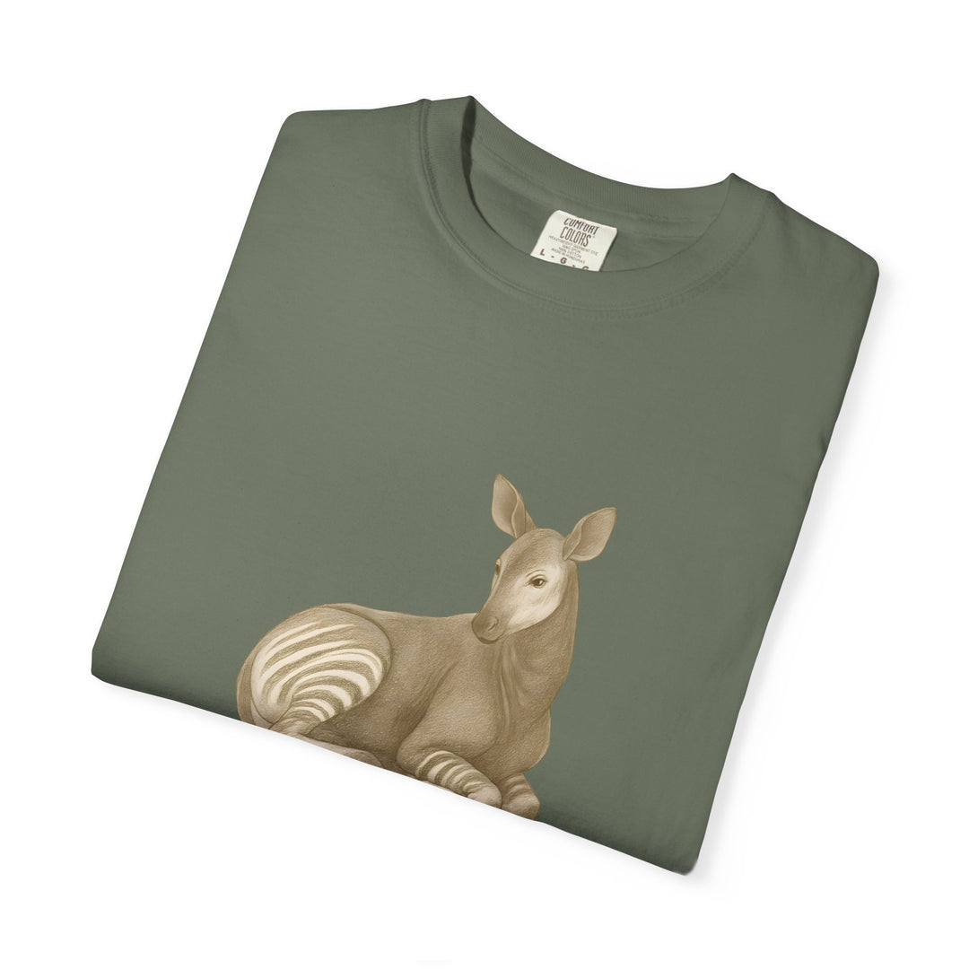 Returning to Center – Okapi | Calm & Centered | Sketch Series by Pure Perspective | Eco Friendly Graphic Tee