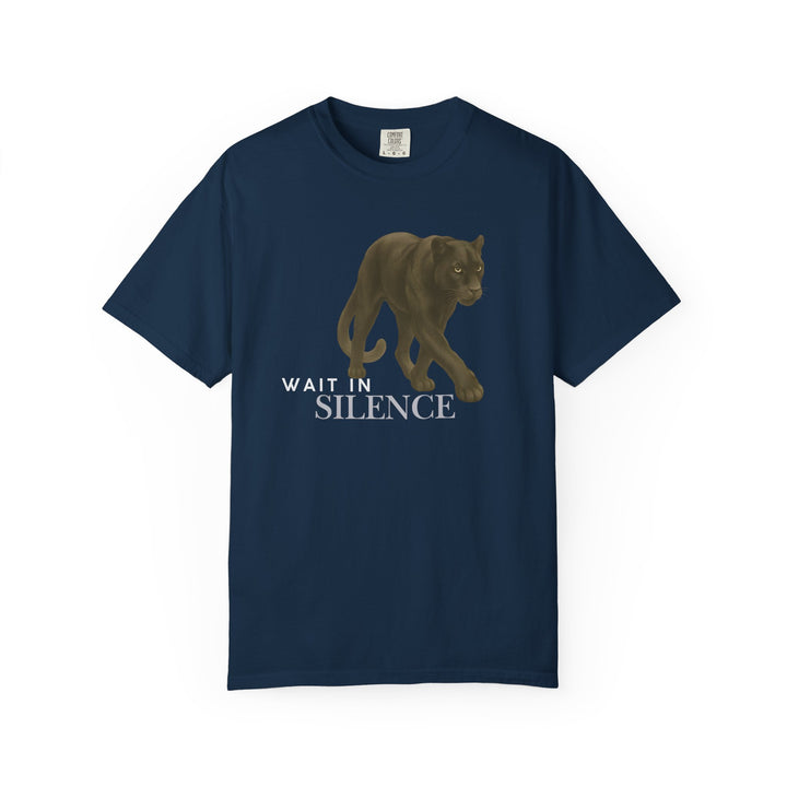 Weight in Silence – Jaguar | Reflective & Wise | Sketch Series by Pure Perspective | Eco Friendly Graphic Tee