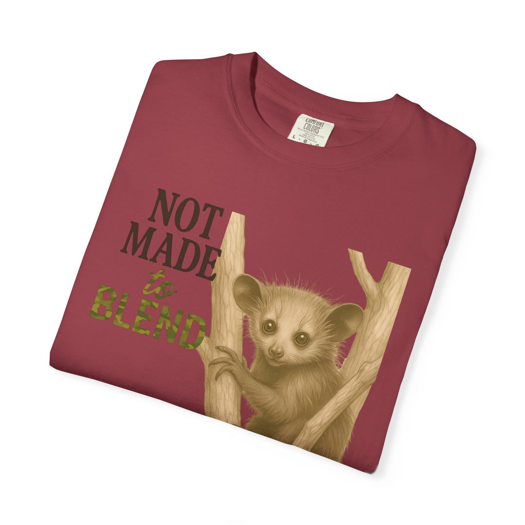 Not Made to Blend – Aye Aye | Reflective & Wise | Sketch Series by Pure Perspective App | Eco Friendly Graphic Tee