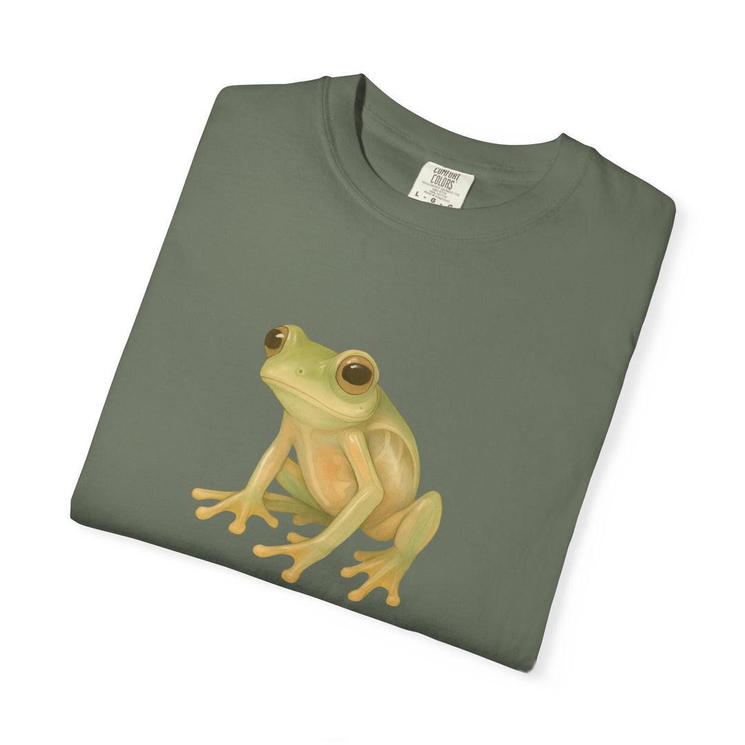 Vulnerability Takes Courage – Glass Frog | Hopeful & Healing | Sketch Series by Pure Perspective App | Eco Friendly Graphic Tee