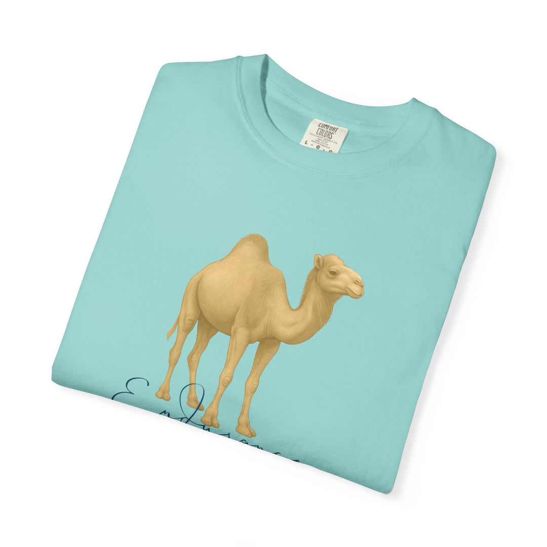 Endurance – Camel Edition | Patient & Peaceful | Sketch Series by Pure Perspective | Eco Friendly Graphic Tee