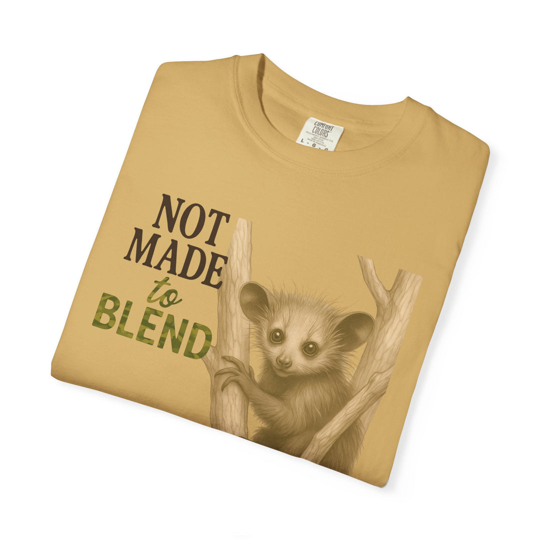 Not Made to Blend – Aye Aye | Reflective & Wise | Sketch Series by Pure Perspective App | Eco Friendly Graphic Tee