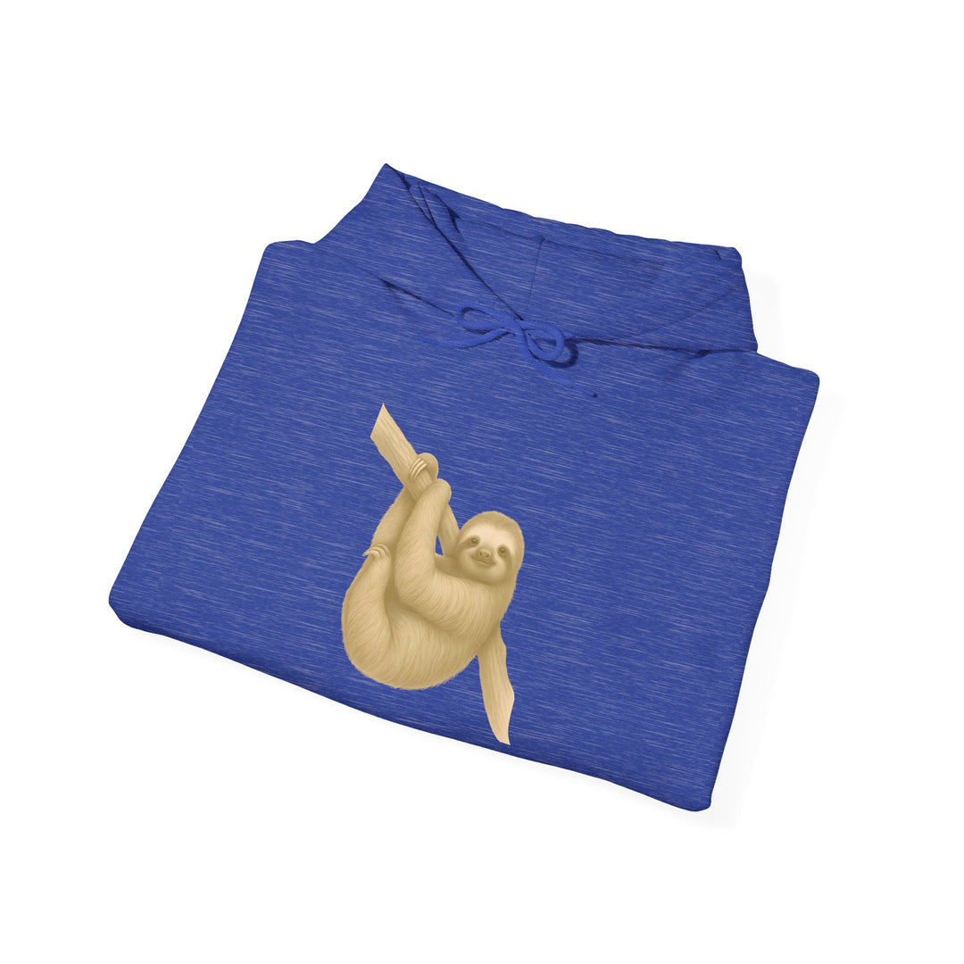 Time is Yours – Sloth Edition | Connected & Compassionate Series | Unisex Heavy Blend™ Hooded Sweatshirt | Eco-Friendly Apparel