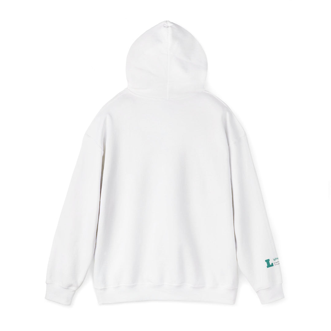 Lighten Up – Golden Snub-Nosed Monkey | Empowered & Bold Series | Unisex Heavy Blend™ Hooded Sweatshirt | Eco-Friendly Apparel
