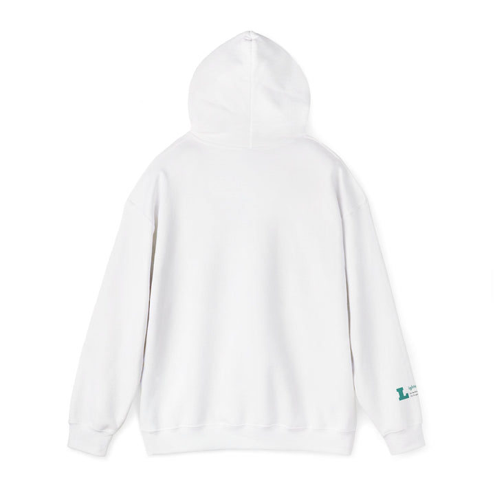 Lighten Up – Golden Snub-Nosed Monkey | Empowered & Bold Series | Unisex Heavy Blend™ Hooded Sweatshirt | Eco-Friendly Apparel