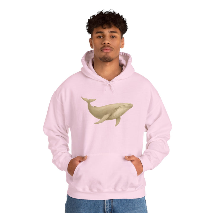 Endure – Blue Whale Edition | Connected & Compassionate Series | Unisex Heavy Blend™ Hooded Sweatshirt | Eco-Friendly Apparel