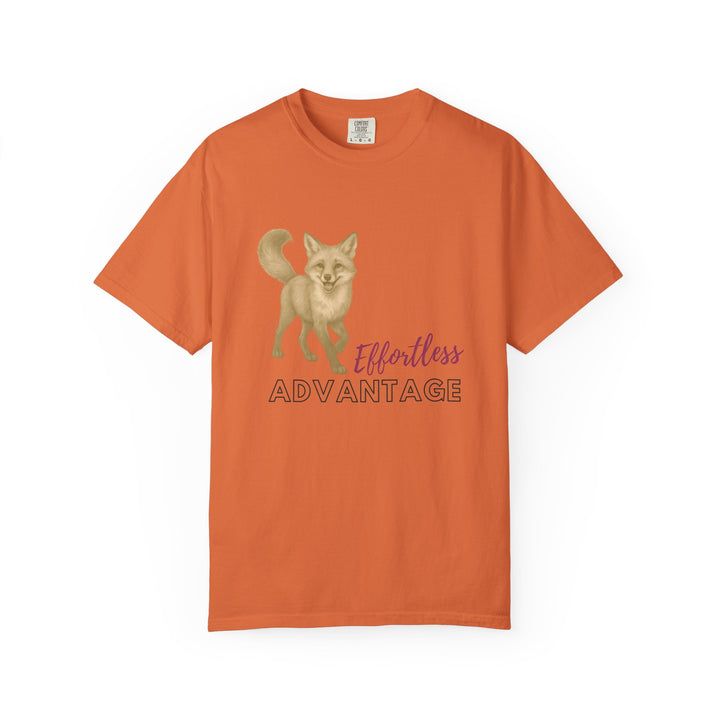 Effortless Advantage – Red Fox | Joyful & Playful | Sketch Series by Pure Perspective App | Eco Friendly Graphic Tee