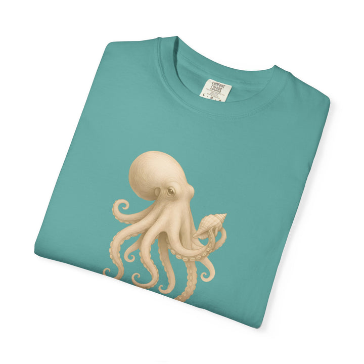 Think In All Directions – Octopus | Joyful & Playful | Sketch Series by Pure Perspective App | Eco Friendly Graphic Tee
