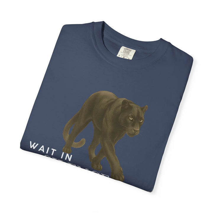Weight in Silence – Jaguar | Reflective & Wise | Sketch Series by Pure Perspective | Eco Friendly Graphic Tee