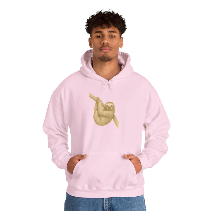 Time is Yours – Sloth Edition | Connected & Compassionate Series | Unisex Heavy Blend™ Hooded Sweatshirt | Eco-Friendly Apparel