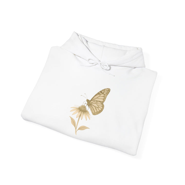 Healing is not Linear – Monarch Butterfly Edition | Hopeful & Healing Series | Unisex Heavy Blend™ Hooded Sweatshirt | Eco-Friendly Apparel