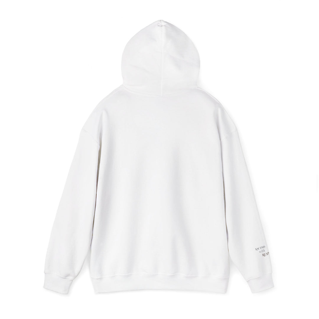 Ascend with Respect – Harpy Eagle | Empowered & Bold Series | Unisex Heavy Blend™ Hooded Sweatshirt | Eco-Friendly Apparel