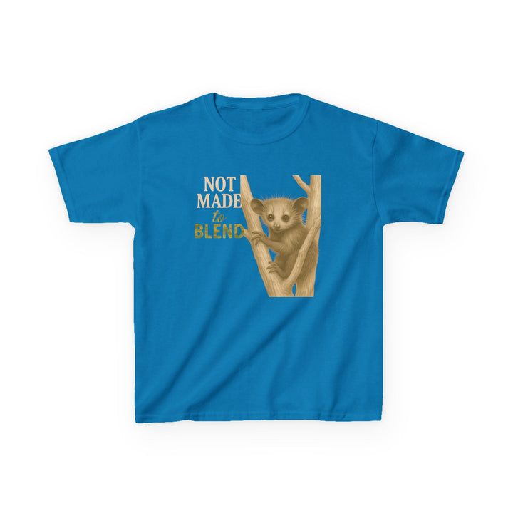 Kids Aye Aye Tee | "Not Made to Blend" | Sketch Design | Eco-Conscious | Reflective & Wise