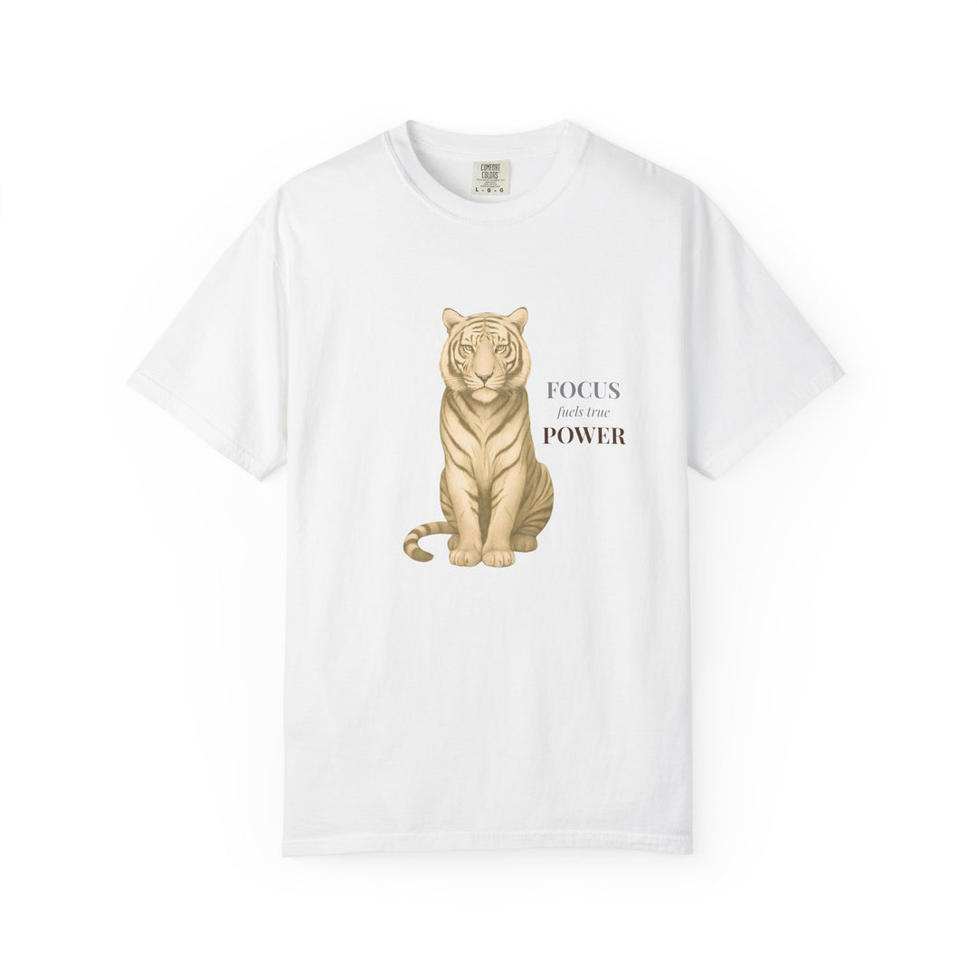 Force fuels true Power – Tiger | Empowered & Bold | Sketch Series by Pure Perspective | Eco Friendly Graphic Tee
