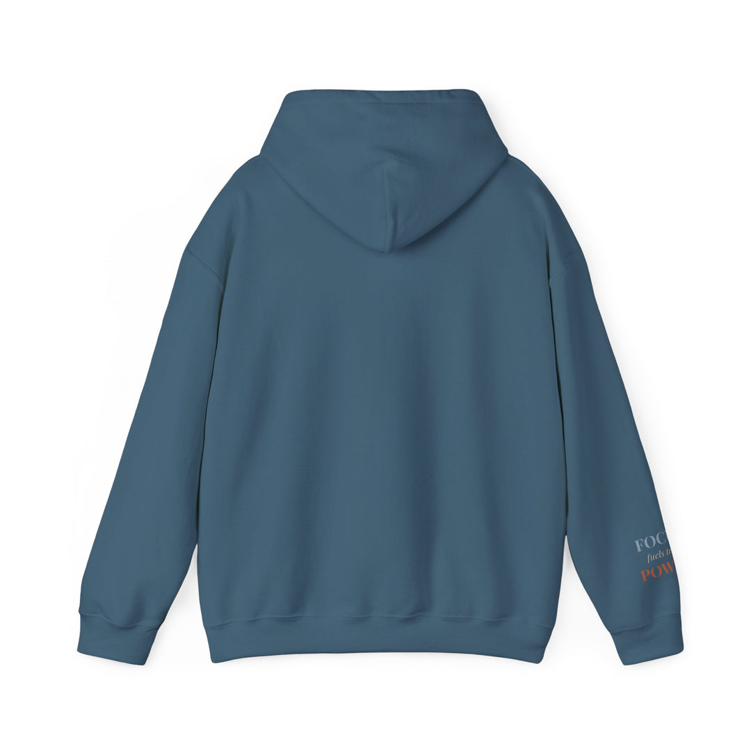 Focus Fuels True Power – Tiger | Empowered & Bold Series | Unisex Heavy Blend™ Hooded Sweatshirt | Eco-Friendly Apparel