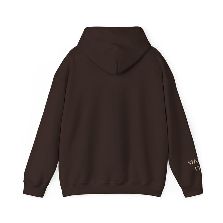 Show Up – Lion | Empowered & Bold Series | Unisex Heavy Blend™ Hooded Sweatshirt | Eco-Friendly Apparel